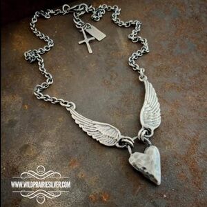 Custom made sterling silver necklace